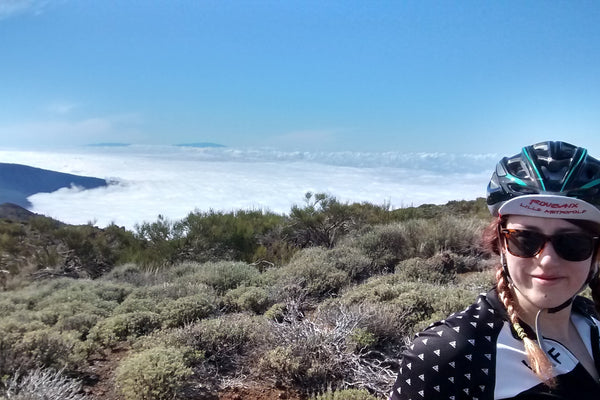 Fixed gear bike packing in Tenerife