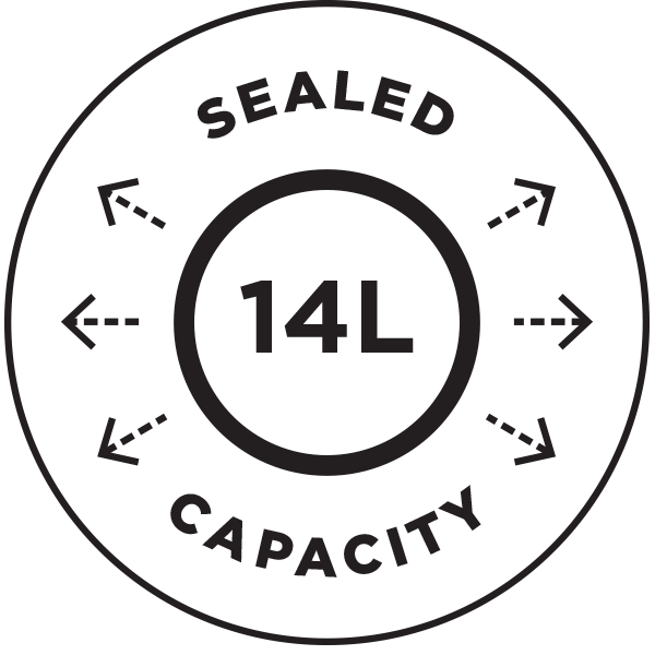 14L SEALED CAPACITY