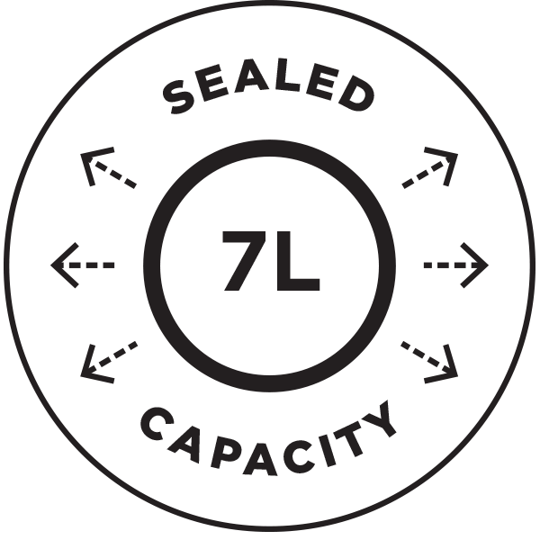 7L SEALED CAPACITY