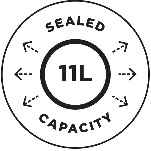 11L SEALED CAPACITY